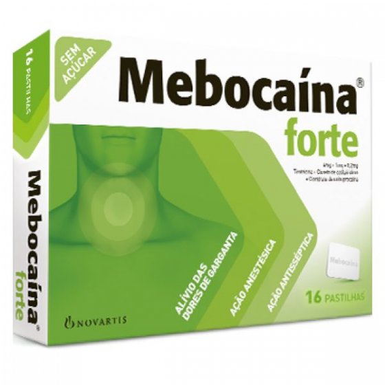 Mebocaína Forte 4 mg x 16 pst