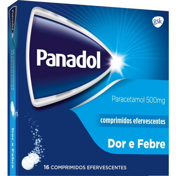 Panadol Efervescente 500 mg x 16 comp eferv