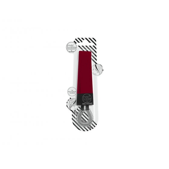 invisibobble MULTIBAND Red-y To Rumble (bourdeaux)