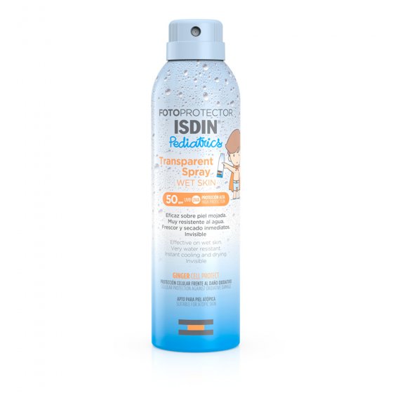 Isdin Fotoprotector Pediatrics Wet Skin FPS50 Spray Solar 250ml