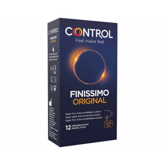 Control Preservativos Finissimo Original 12 Unidades