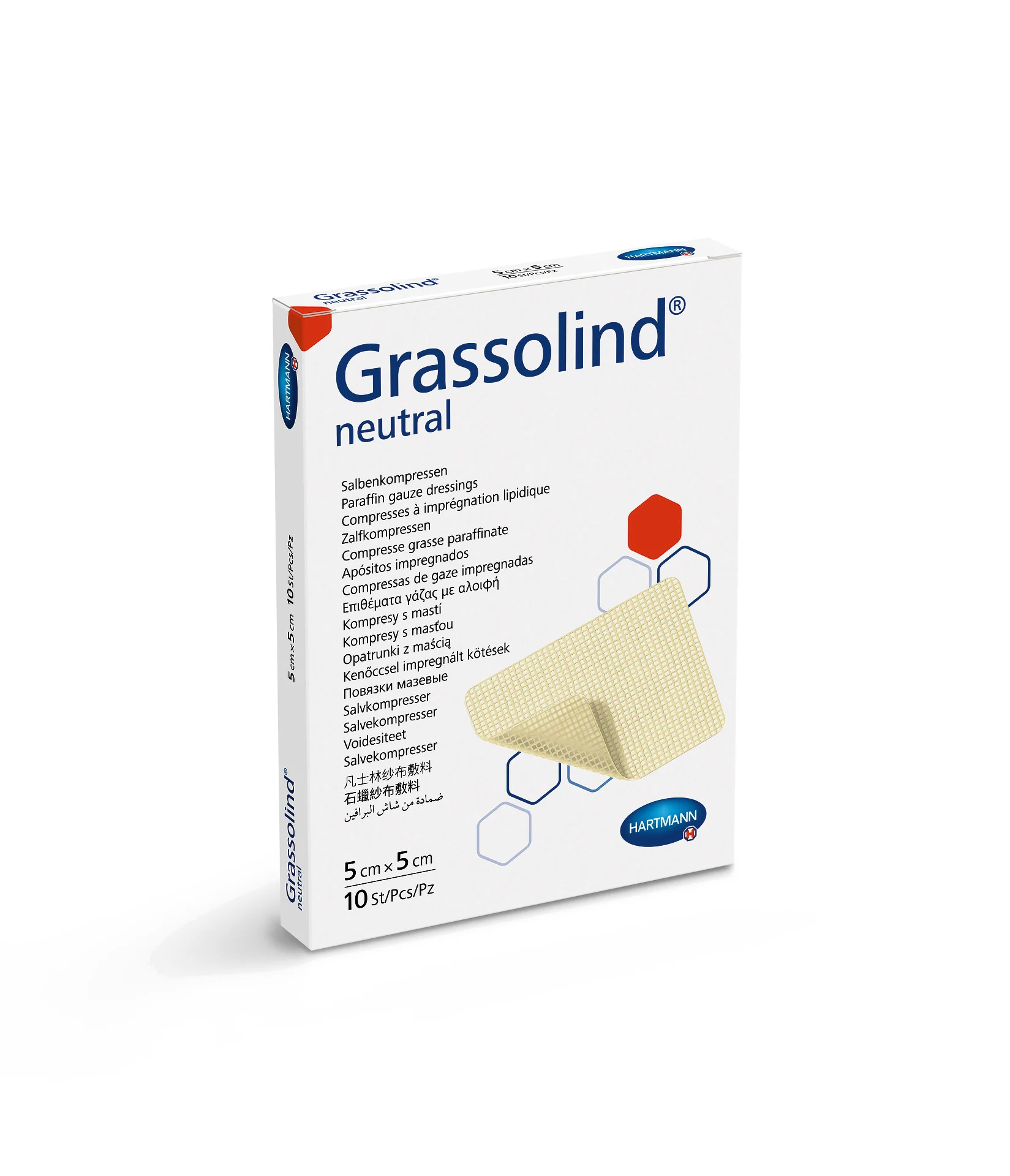 Grassolind® Compressa Impregnada 7,5x10 Cm X 10 compressa