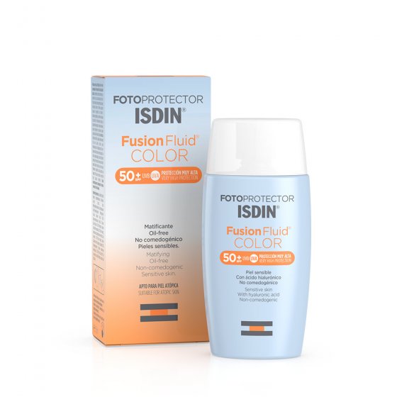 FOTOPROTECTOR ISDIN  FUSION FLUID COLOR SPF50+ 50ml