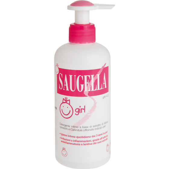 Saugella Girl Gel C/Dosead 250ml