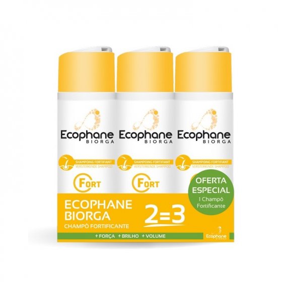 Ecophane Shampoo Fortificante 3x200ml