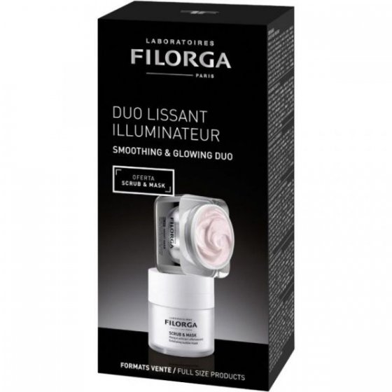 Filorga Duo Lissant Iluminateur 50ml + Scrub and Mask 50ml Coffret