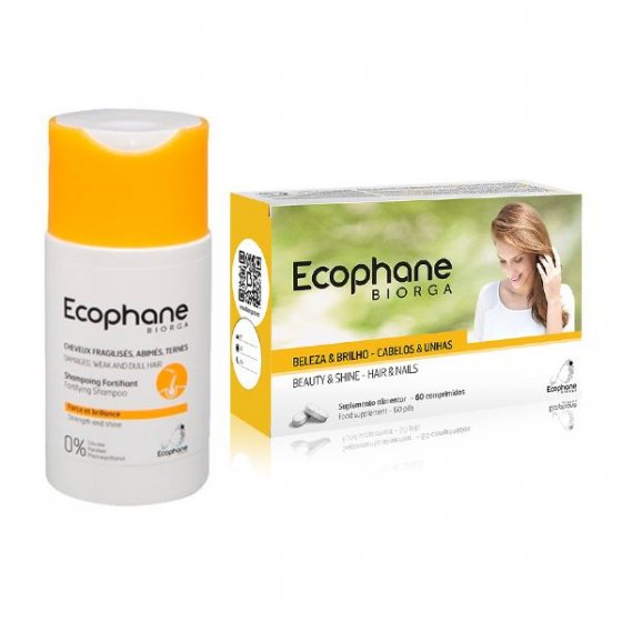 Ecophane Biorga 60 Comprimidos + Champô Fortificante 200ml