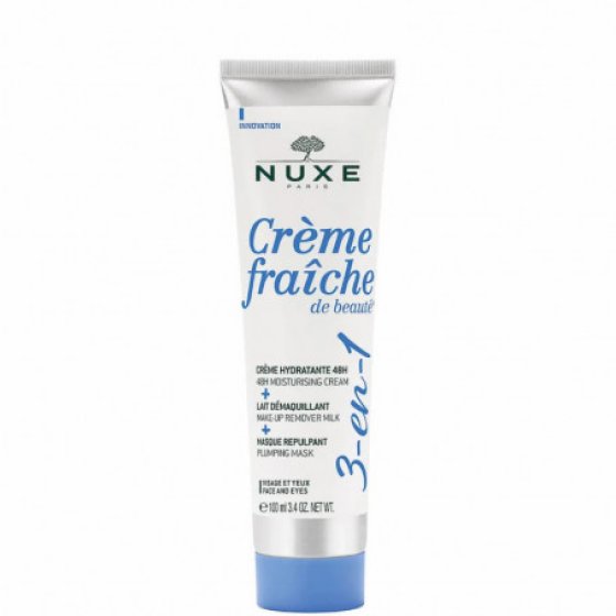 Nuxe Crème Fraîche de Beauté 3-en-1 Leite Desmaquilhante 100ml